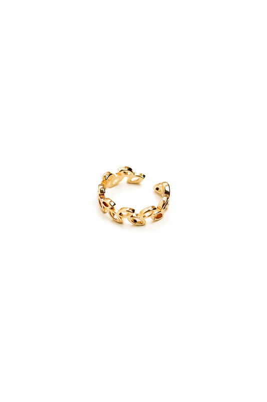 Nudillo hojas en covergold