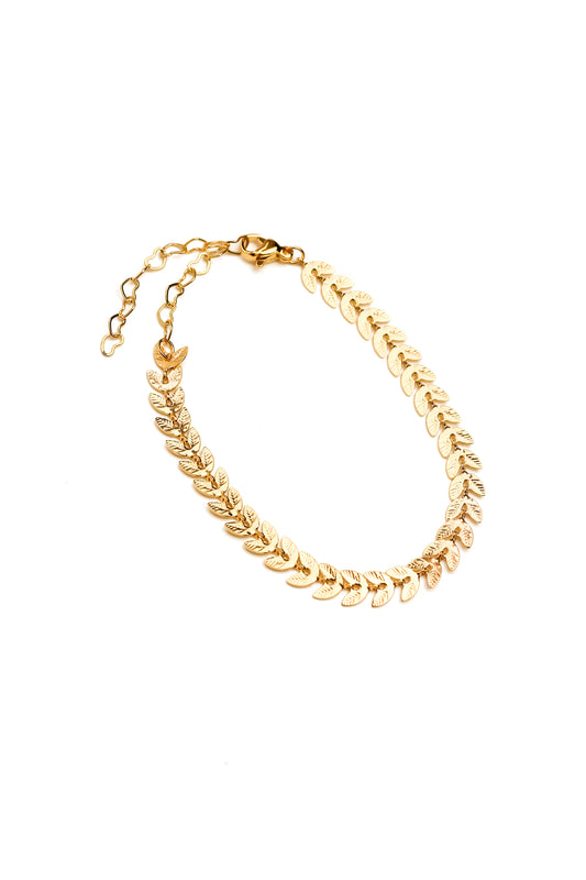 Pulsera hojitas