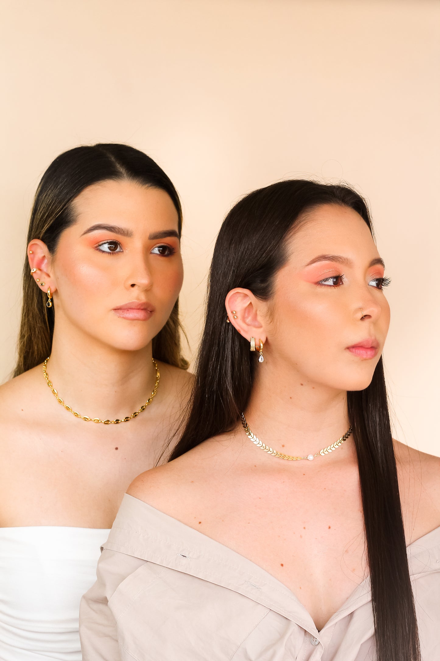 Chocker perla natural