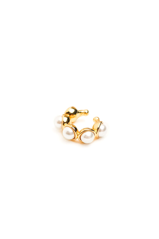 Earcuff Perlas