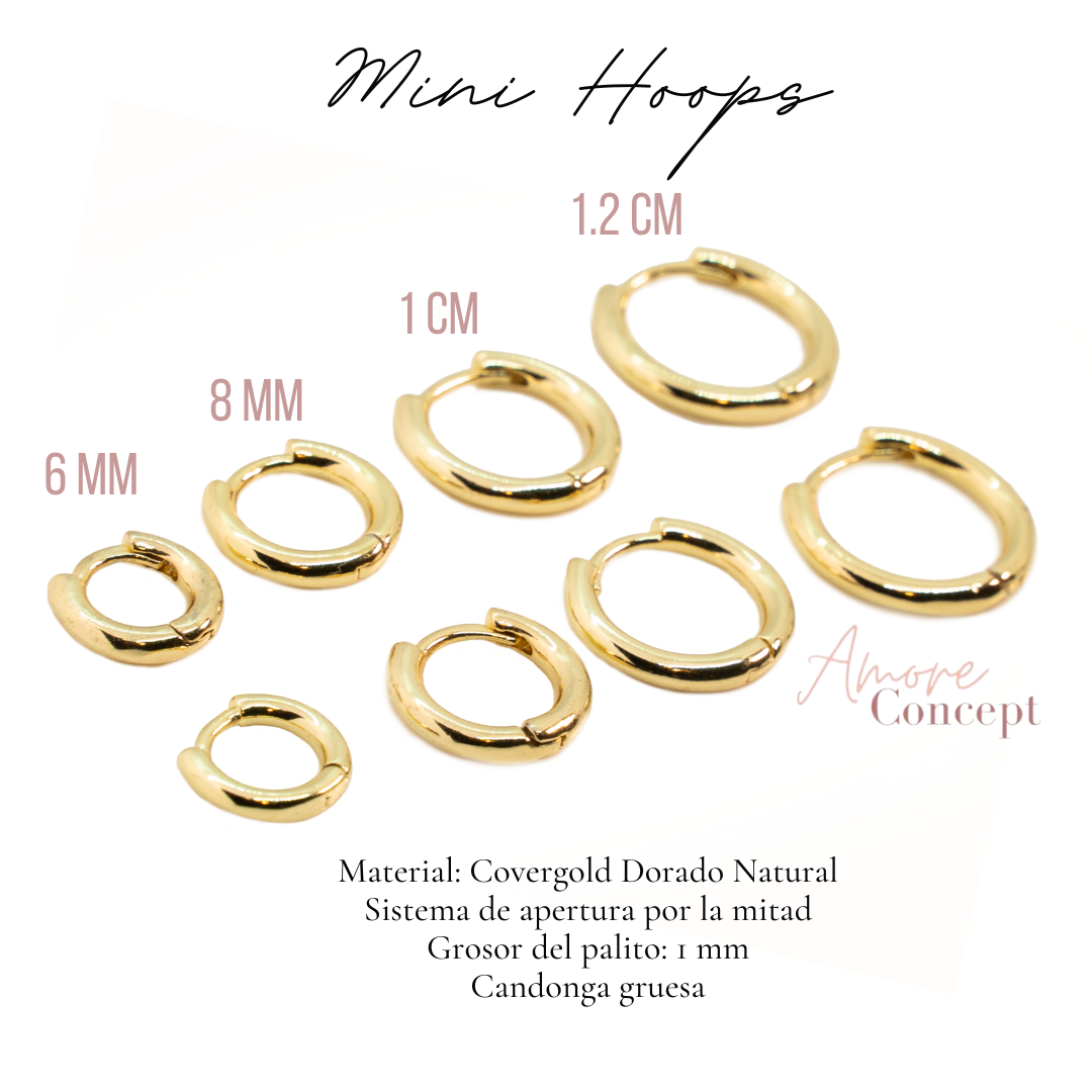 Minicandongas doradas (Par)